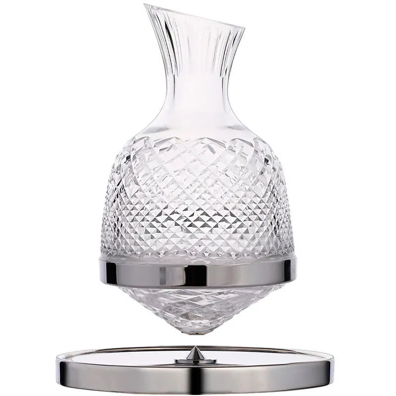 Tumbler Wine Decanter Crystal Glass 360 Rotating 1500ML Decanter